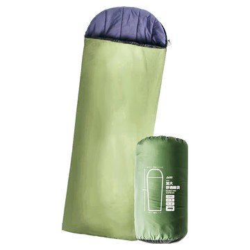 Polar Star 桃源戶外 加大舒適睡袋，尺寸 225x85x65cm  軍綠/黑  1個