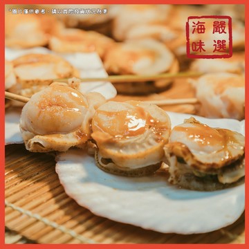 【海味嚴選】帆立貝肉(無卵)／500g／799免運／中國／帆立貝肉／凍煮裙邊貝／帆立貝／干貝唇／火鍋／燒烤／海鮮宅配