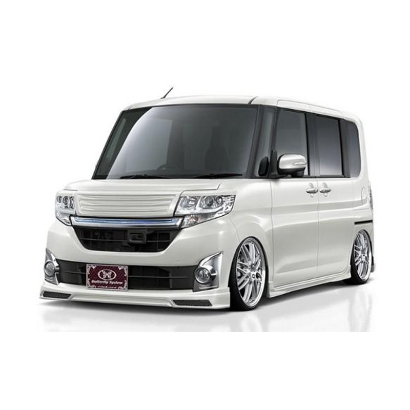 バタフライシステム GLANZ」タント カスタム（LA600S）前期用フロントハーフスポイラー（塗装可） | LINEショッピング