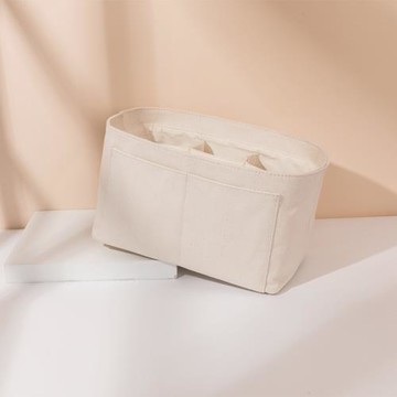 元本良廠帆布包大容量托特內膽包中分隔整理內襯袋化妝收納包撐