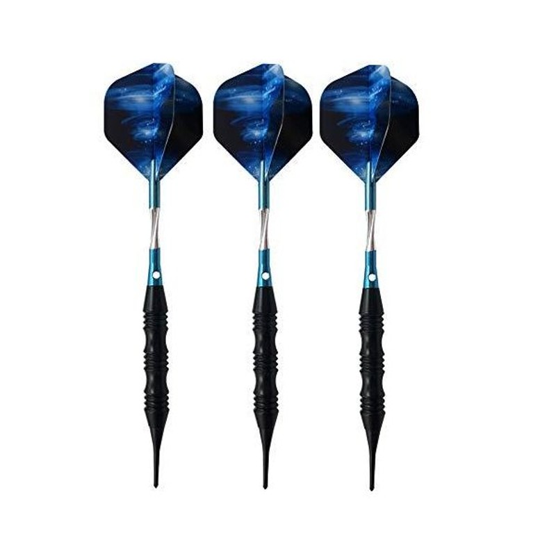 海外輸入品 ダーツ Exquisite g Soft Tip Darts Set Carrying Hard Suitcase 3 Black Coated Iron Barrel 通販 Lineポイント最大0 5 Get Lineショッピング