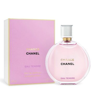 *CHANEL 香奈兒 CHANCE淡香精粉紅甜蜜版 Eau Tender 50ml EDP-香水航空版
