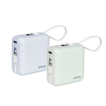 KINYO 10000mAh 大方塊雙線夾心隨手充(含wh標示，可自行下載) KPB-2303