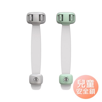 兒童安全鎖雙按扣 1包5入抽屜防開器 兒童安全扣 防護鎖 寶寶安全鎖 冰箱 櫥櫃抽屜鎖-雪倫小舖