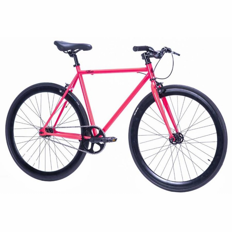 自転車 T-STREET 700C-1SP STREET-WISE-RADICALS ネオンピンク