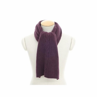 タイユアタイ TIE YOUR TIE カシミヤ マフラー ワインレッド