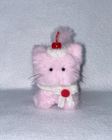 櫻桃 myomyo 鑰匙圈_粉色