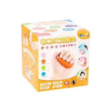 Q-doh 職能運動有機矽膠黏土 軟  粉紅色  100g  1個