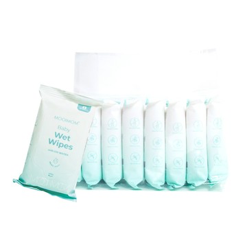MOOIMOM 沐伊孕哺 EDI超純水嬰兒手口濕紙巾 (8包/袋)