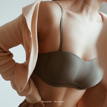 【買衣送褲620新品再折100】O2氧氣日常．森林浴．無鋼圈無痕內衣褲(酪梨牛奶) nanamagic 內衣推薦 無鋼圈 平口