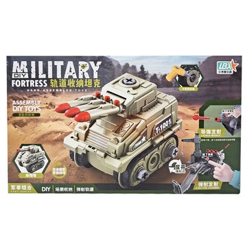 LBX 樂博星玩具 軍事變形坦克  變形坦克 土色  1個