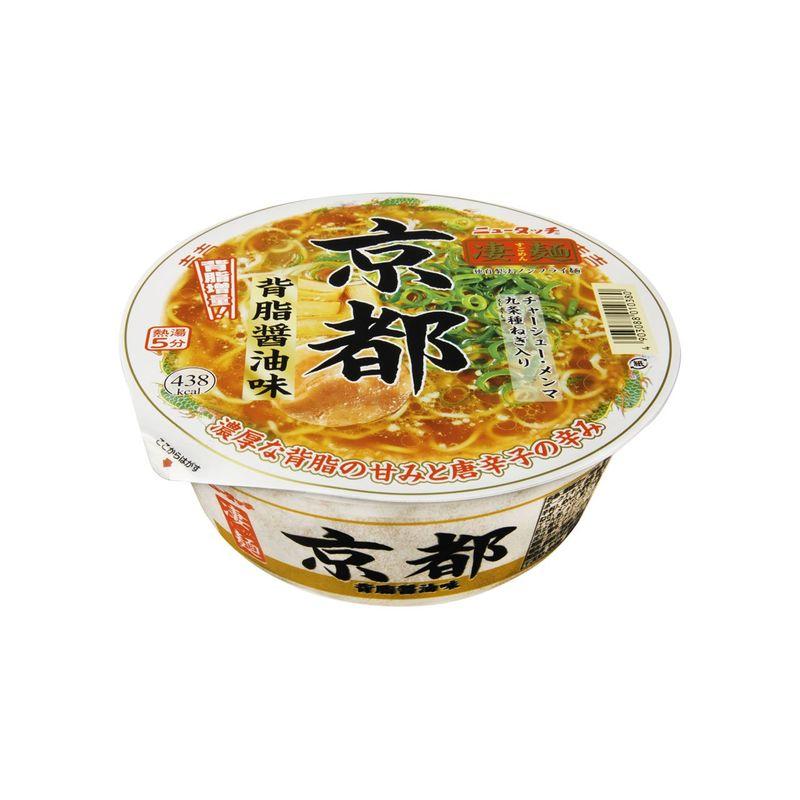 ニュータッチ 凄麺 京都背脂醤油味 124g