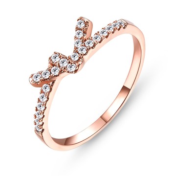 925純銀戒指．結緣．玫金｜開運．無禮盒