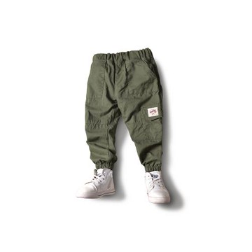 男童褲子工裝褲純棉童裝秋裝2023新款兒童休閑褲中大童長褲韓版潮