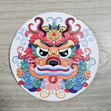 龍年 龍仔-吸水陶瓷杯墊