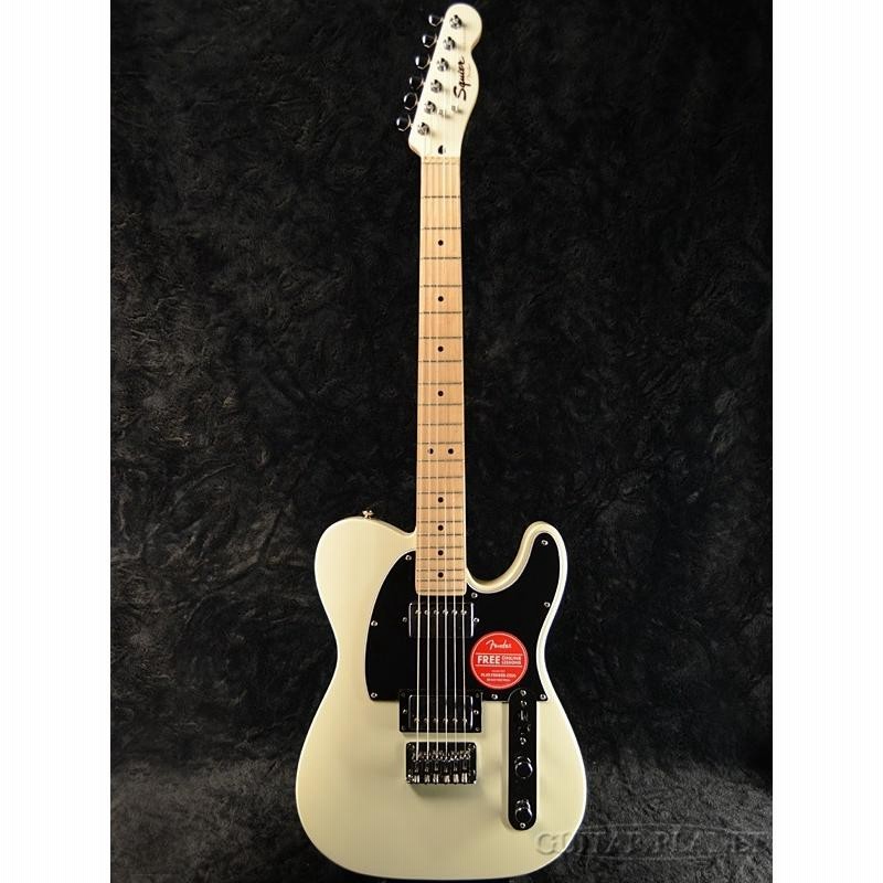 は自分にプチご褒美を Squier White-《エレキ -Pearl HH Telecaster Contemporary ギター