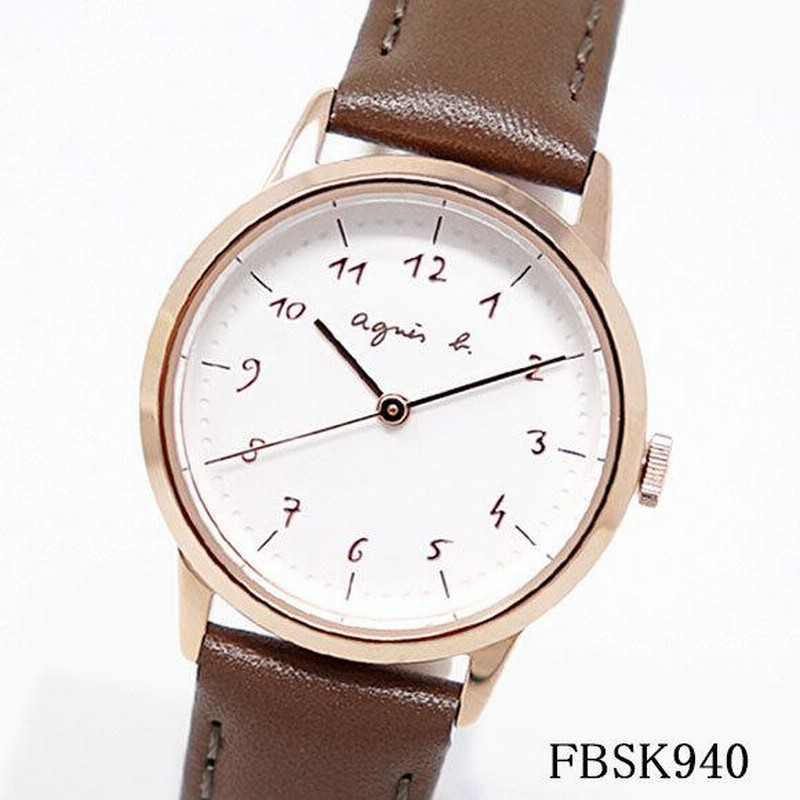 ショッパー付 アニエスベー 時計 ペア ペアウォッチ FBRT970 FBSK940  
