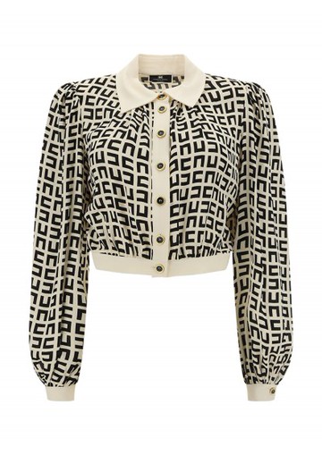 Elisabetta Franchi - Cardigan - Womens - White