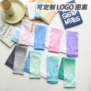 特價💡新款冰絲防曬袖套漸變色冰袖 防紫外綫夏季戶外騎行時尚男女款 防曬袖套 涼感袖套 冰絲袖套 運動袖套 男女通用 6L