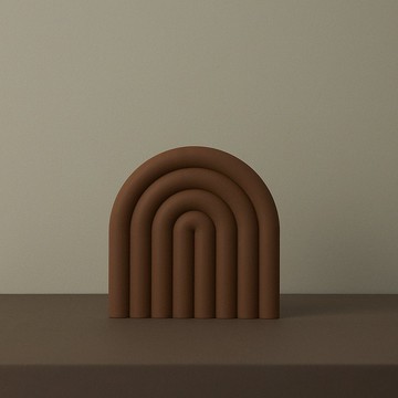 彩虹隔熱墊 / 焦糖橘