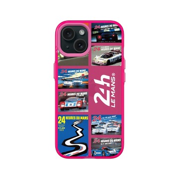 iPhone 15 Clear 粉漾桃 - 24 Hours of Le Mans - Iconic Posters