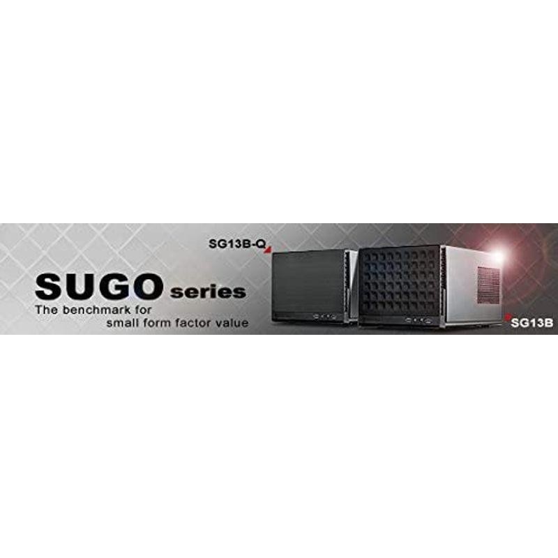 SilverStone Sugoシリーズ Mini-ITXケース SST-SG13B-Q | LINEショッピング