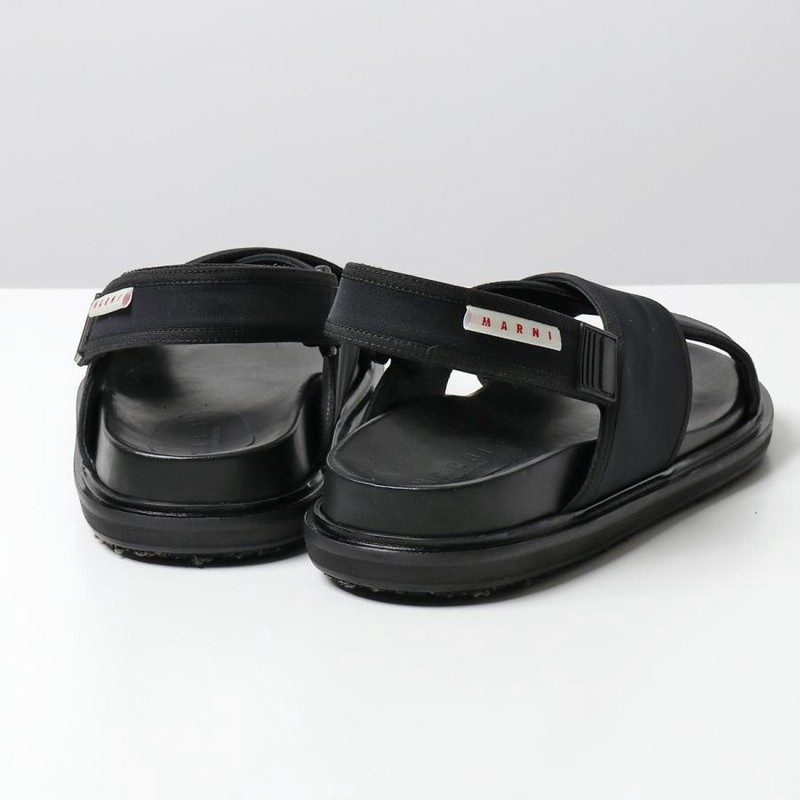 MARNI マルニ FBMR000801 TCR86 クロスベルト ロゴ サンダル