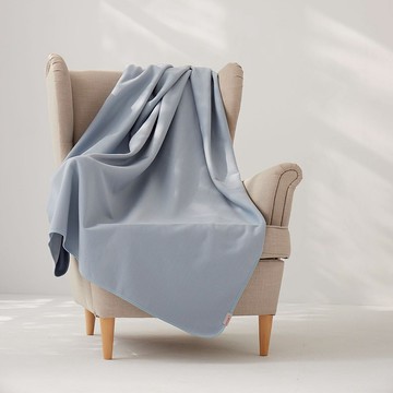 【全程台灣製造】REBOOT-甦活機能保暖萬用毯-阿什利藍