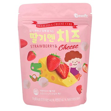 Yomit 餅乾球 急速冷凍乾燥技術  草莓起司  16g  1包