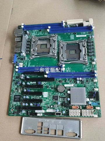 原裝拆機 超微 SUPER X10DRL-i REV 1.01 雙路X99 主板 超新成色 現貨【三和電腦配件店】