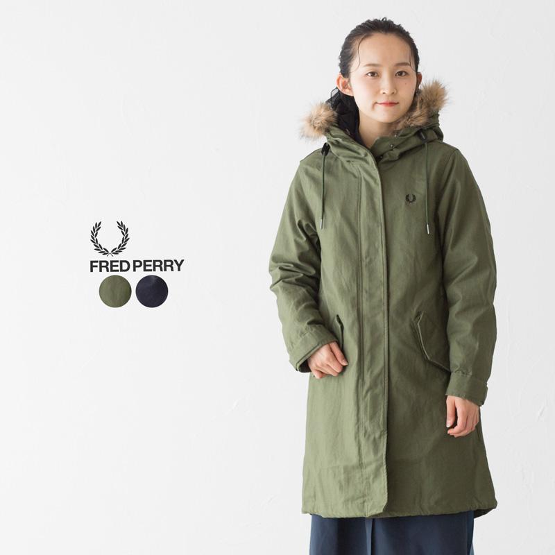 FRED PERRY ファー付き モッズ風 アウター