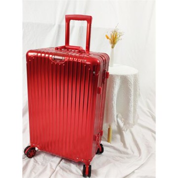 全鋁鎂合金拉桿箱萬向輪行李箱男女24密碼旅行20登機箱婚慶陪嫁箱