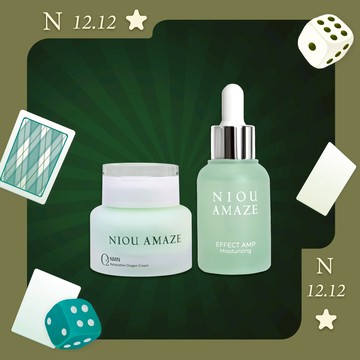 ✦雙12樂翻✦ O₂修護水氧霜50g+縮時保濕安瓶30ml