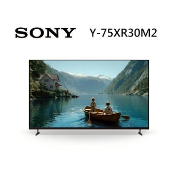 SONY 索尼 Y-75XR30M2 75型 BRAVIA 3 II Google TV 智慧聯網顯示
