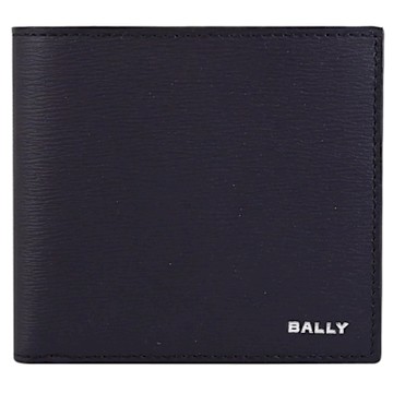 BALLY CRS BIFOLD 水波紋8卡短夾(午夜藍)