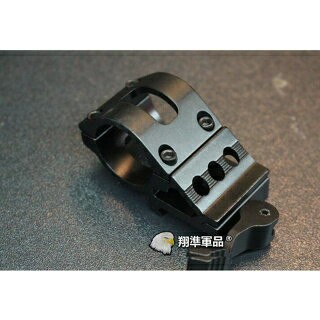 【翔準】快拆 側邊燈夾 25MM 一個  手電筒 魚骨 寬軌 夾具 生存遊戲 雷射 紅外線