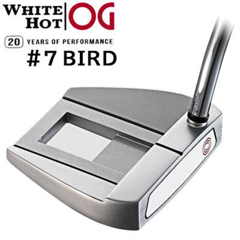 オデッセイ WHITE HOT OG -ホワイト ホット オージー- #7 BIRD パター スチールシャフト [日本正規品][2022追加モデル][ ODYSSEY] | LINEショッピング