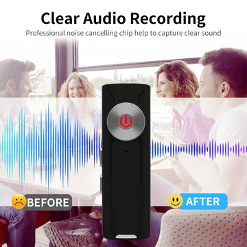 便攜式錄音設備MP3播放器錄音器智能降噪高清聲控大容量64G錄音筆【宜家良品百貨】