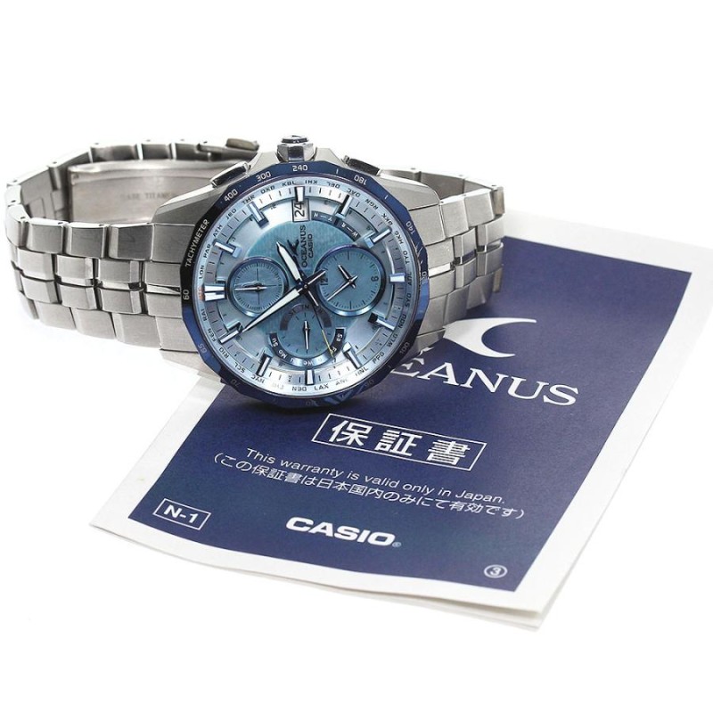 カシオ CASIO OCW-S3000P-2AJF オシアナス マンタ ソーラー電波 メンズ 保証書付き_799055 | LINEブランドカタログ