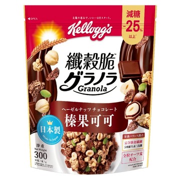 Kellogg's 家樂氏 Granola 纖穀脆 榛果可可  300g  1包