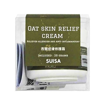 SUISA 蘇依沙 燕麥皮膚修復霜  20g  1罐
