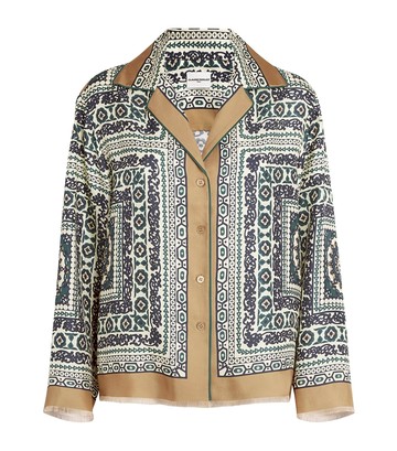 Claudie Pierlot Silk Printed Shirt