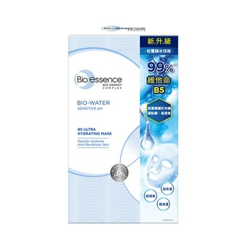 【Bio-essence 碧歐斯】水感舒緩B5極效保濕面膜20mlx7入