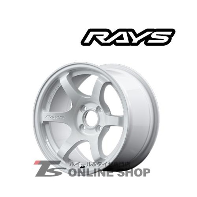 RAYS gramLIGHTS 57D Mark-II 8.0J-15インチ (0) 4H/PCD114.3 WH ...