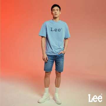 Lee 901 彈性牛仔短褲 男 中藍洗水 LB422001578