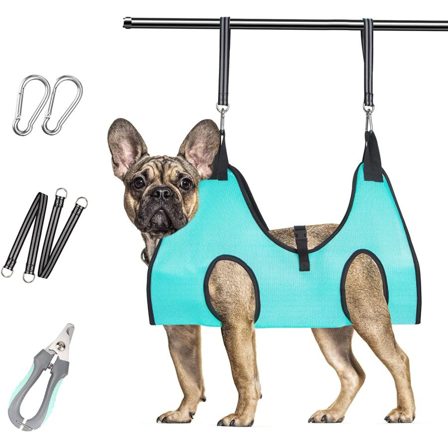 Grooming sling for small 2024 dogs