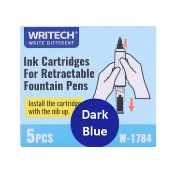 按動鋼筆卡水-5入