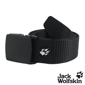【Jack wolfskin飛狼】YKK塑鋼扣狼爪刺繡尼龍腰帶