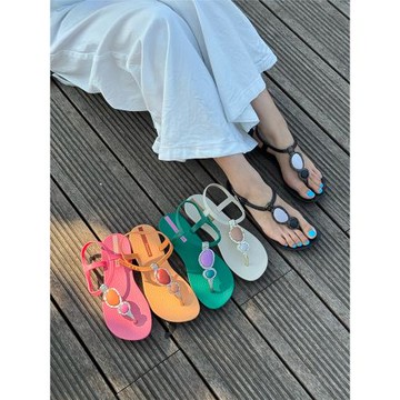 特價巴西依帕內瑪ipanema夾腳涼鞋新平底時尚海邊沙灘女鞋果凍鞋