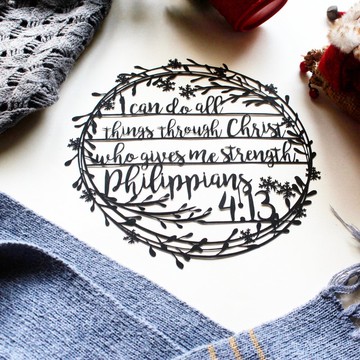 客製化經典名言紙雕(含框) |生日禮物 | 結婚禮物 |紀念品